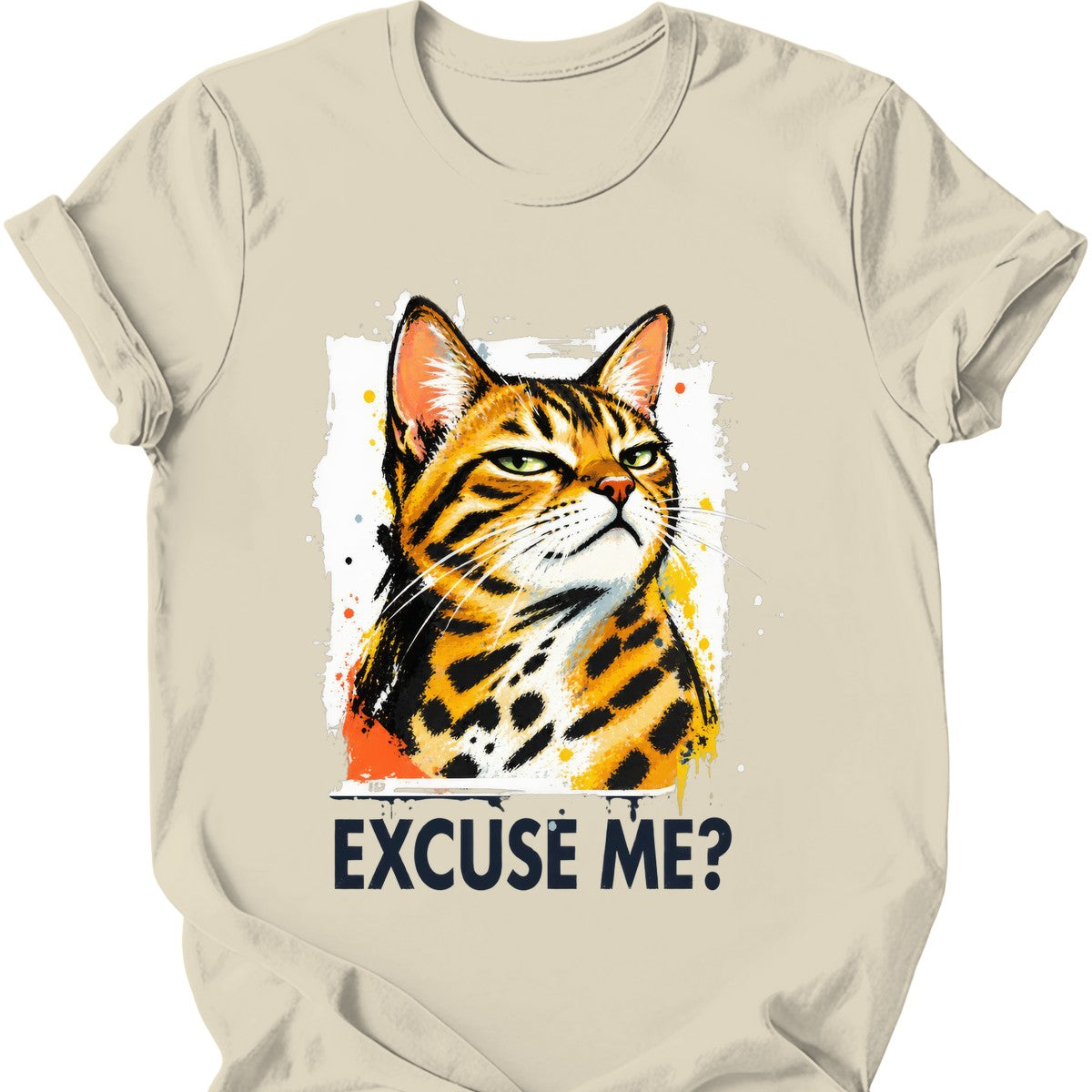 ‘Excuse Me?’ — Bengal Cat — Natural