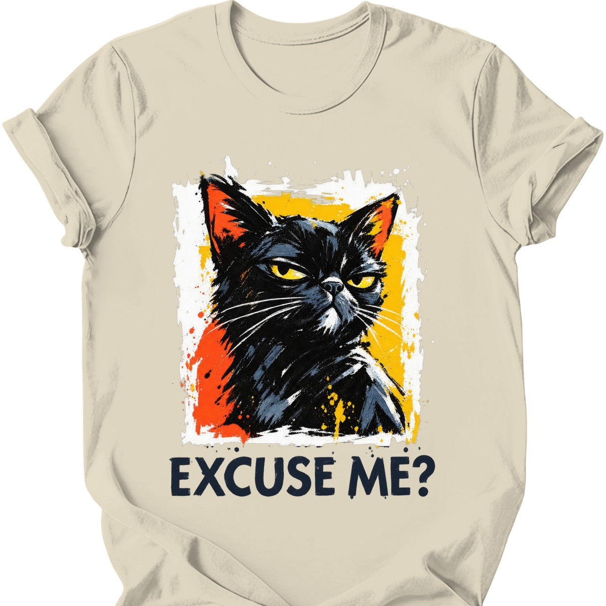 ‘Excuse Me?’ — Black Cat — Natural