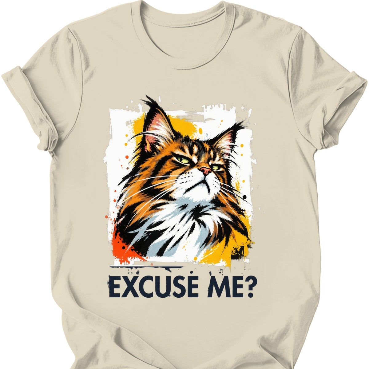 ‘Excuse Me?’ — Maine Coon — Natural