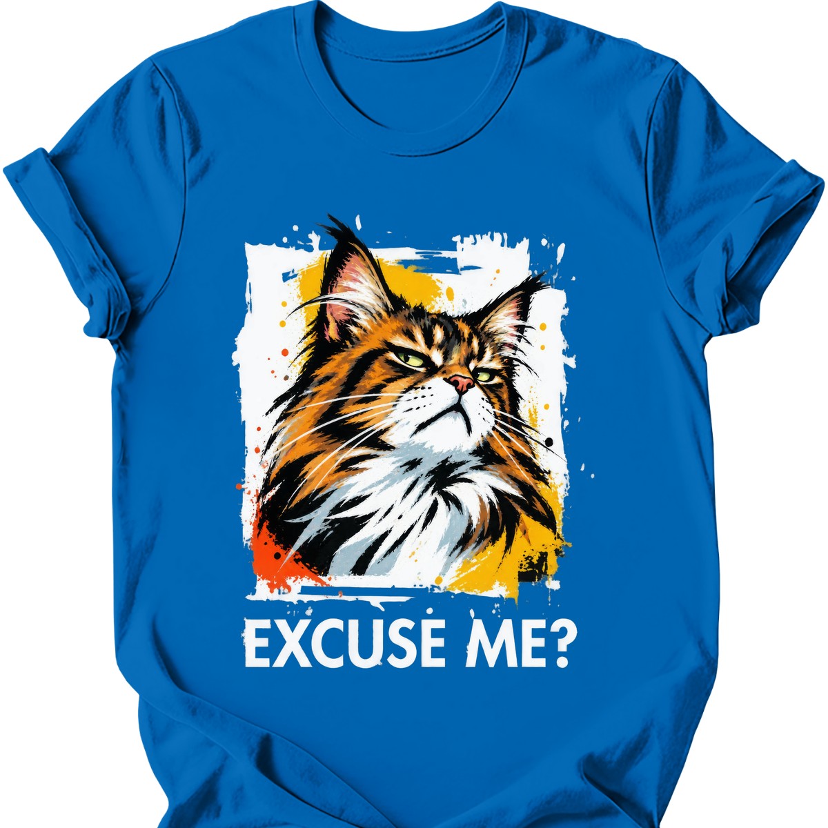 ‘Excuse Me?’ — Maine Coon — Royal