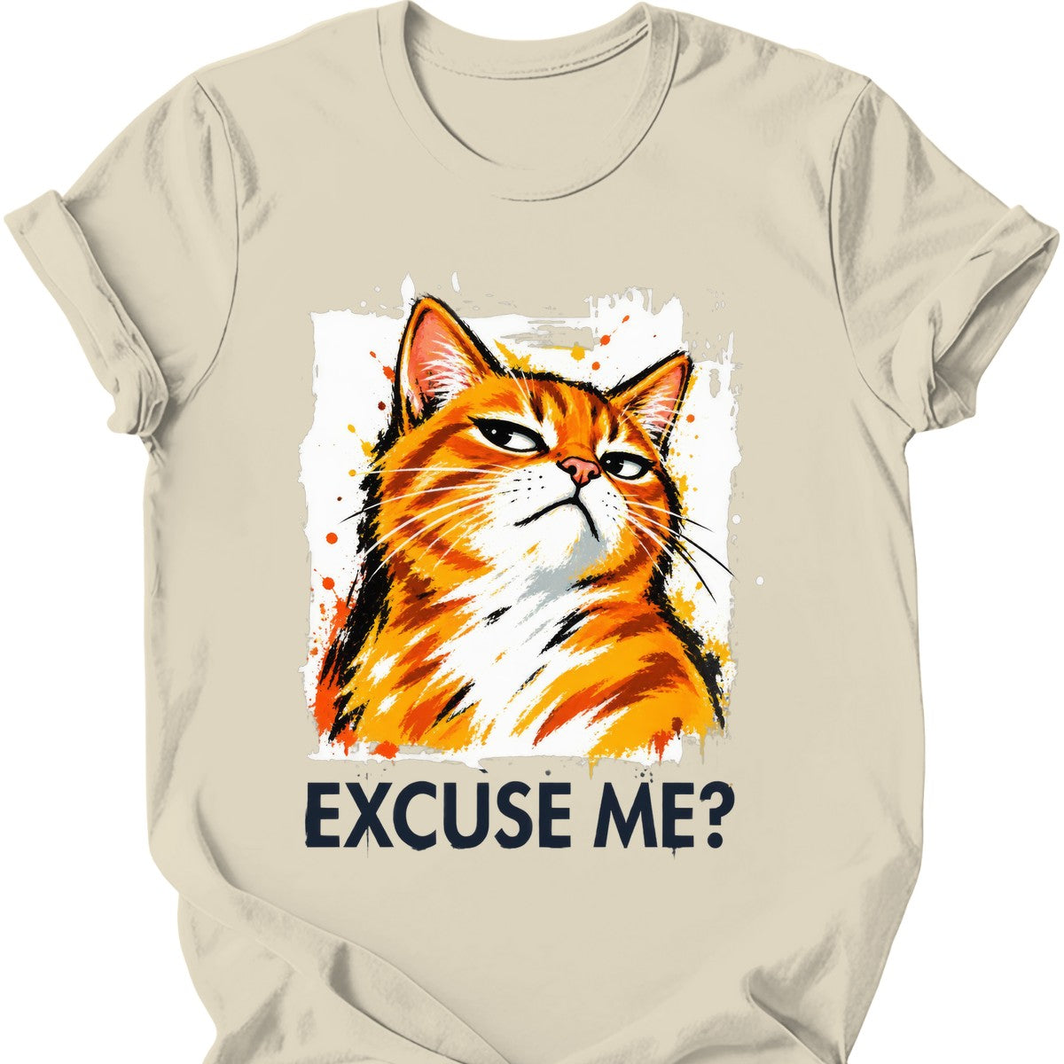 ‘Excuse Me?’ — Ginger Tabby — Natural