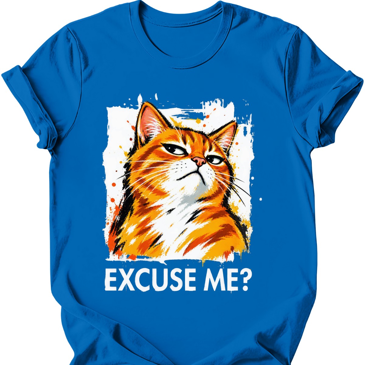 ‘Excuse Me?’ — Ginger Tabby — Royal
