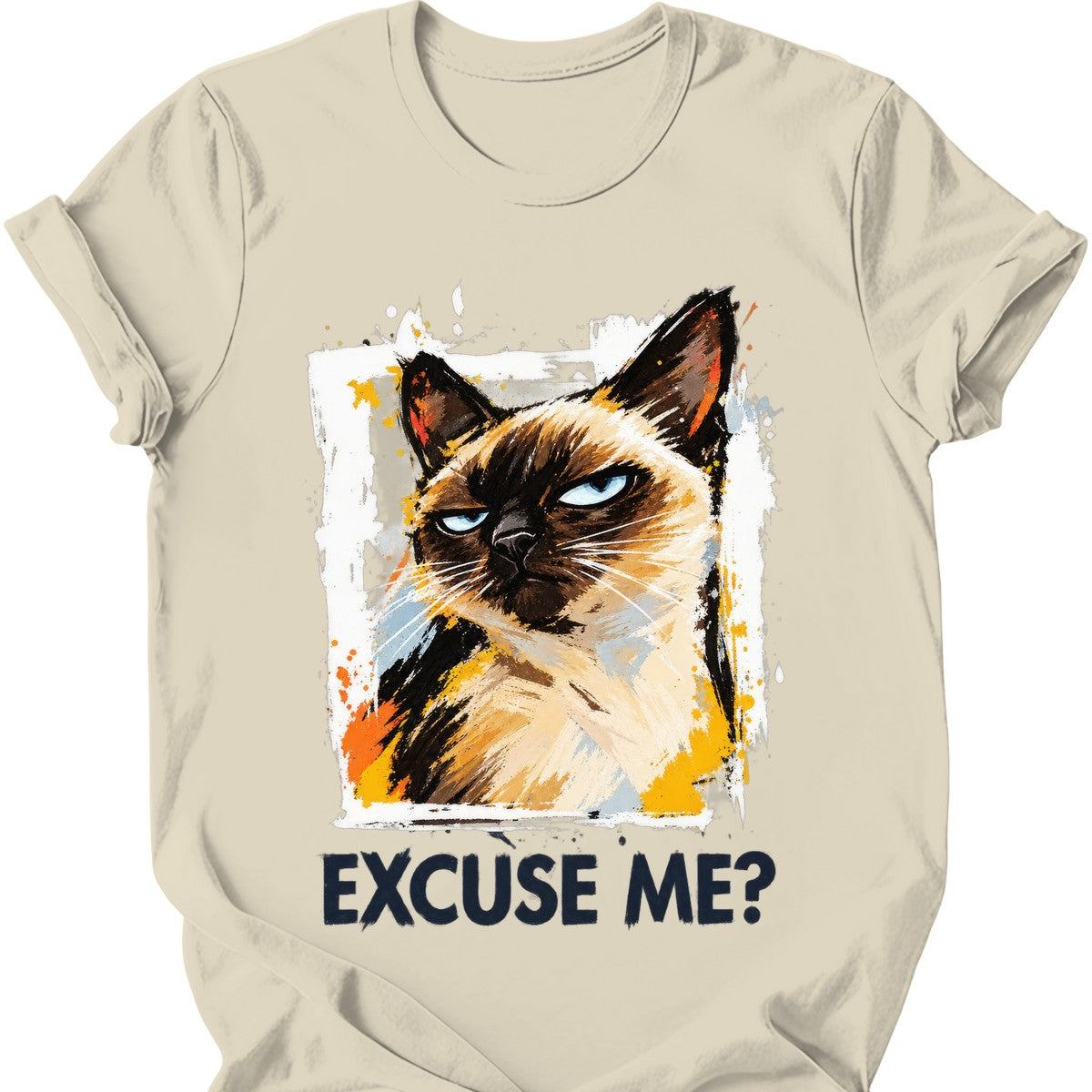 ‘Excuse Me?’ — Siamese Cat — Natural