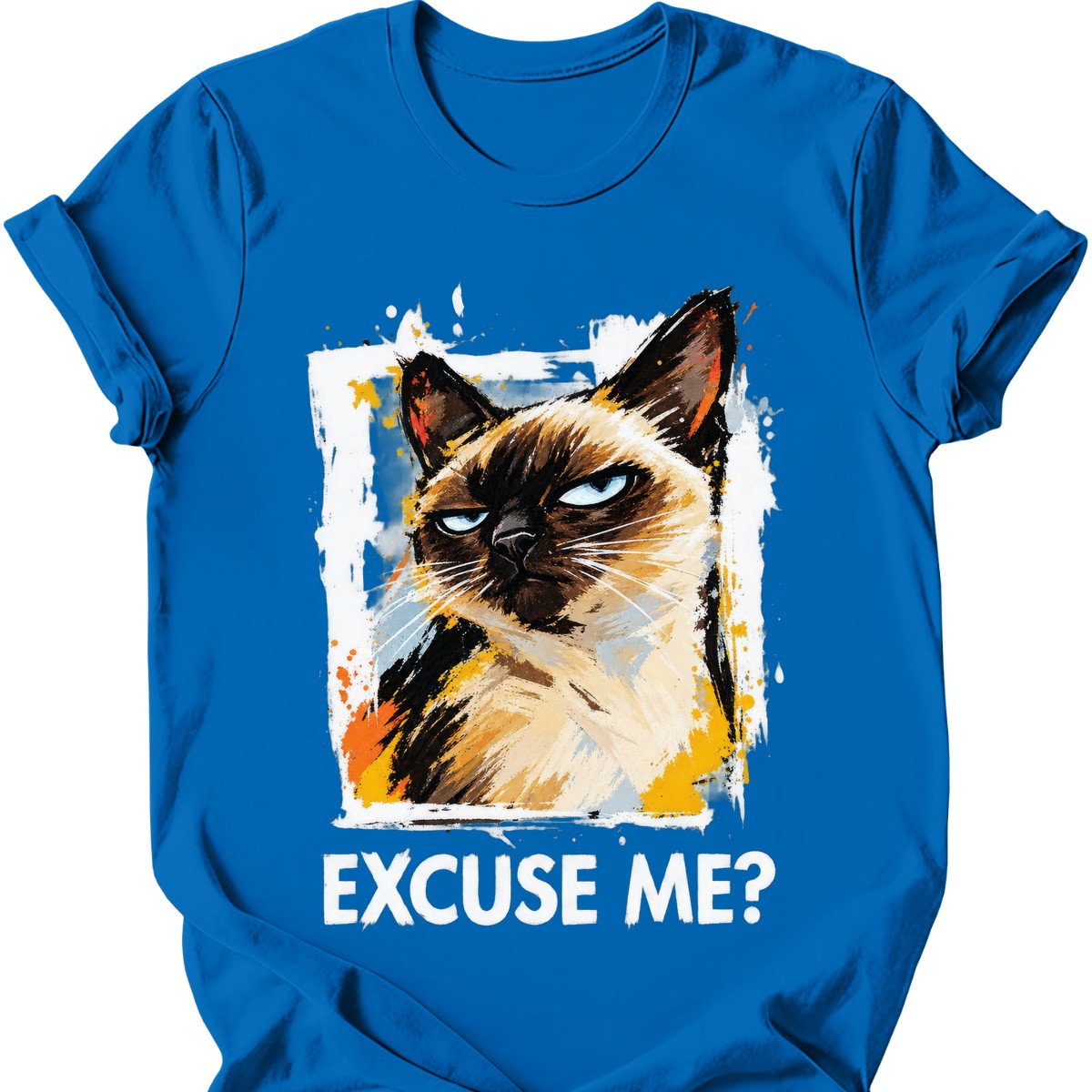 ‘Excuse Me?’ — Siamese Cat — Royal