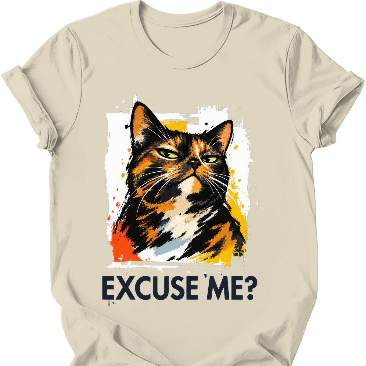 ‘Excuse Me?’ — Tortoiseshell Cat — Natural