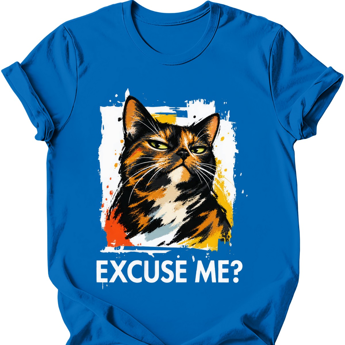‘Excuse Me?’ — Tortoiseshell Cat — Royal
