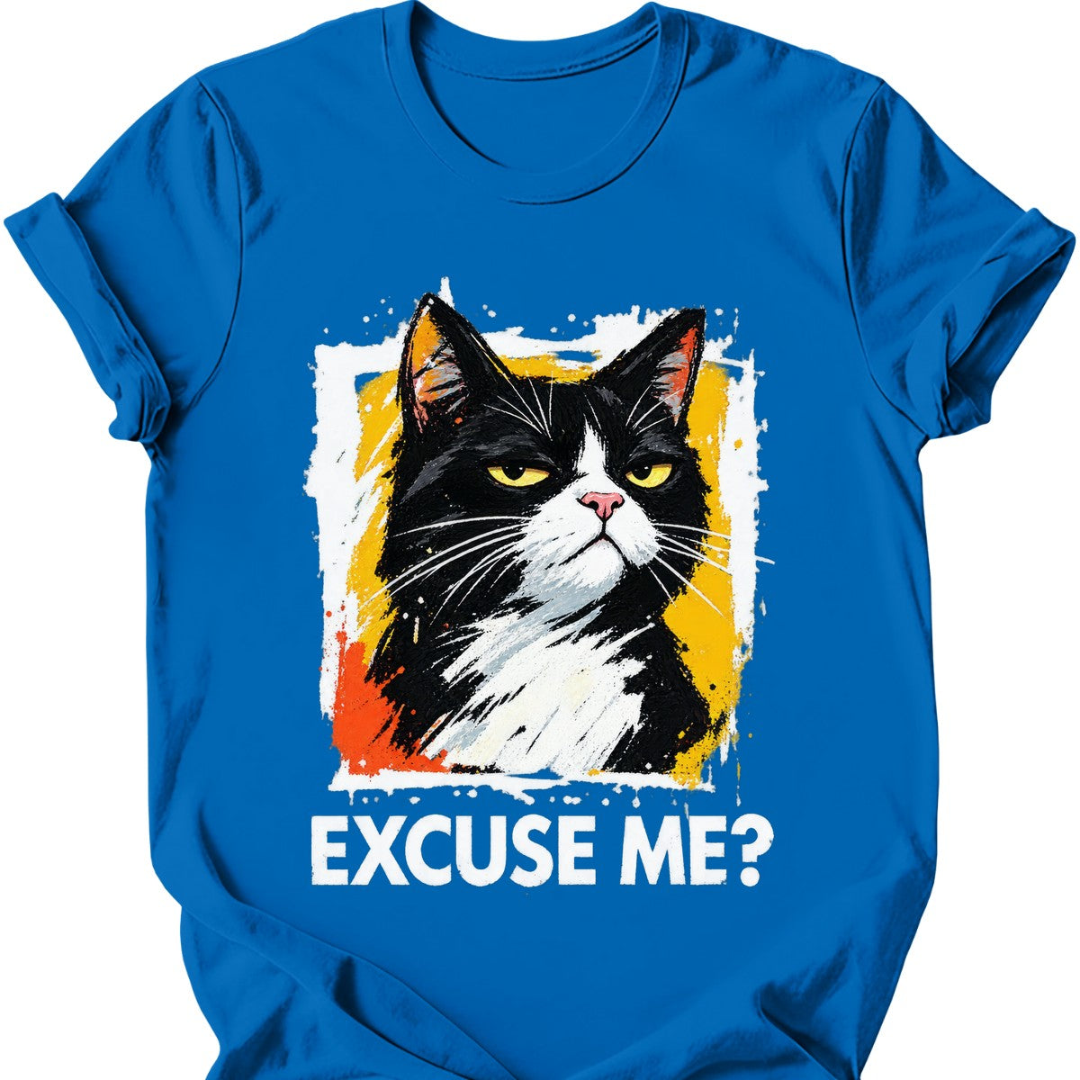 ‘Excuse Me?’ — Tuxedo Cat — Royal