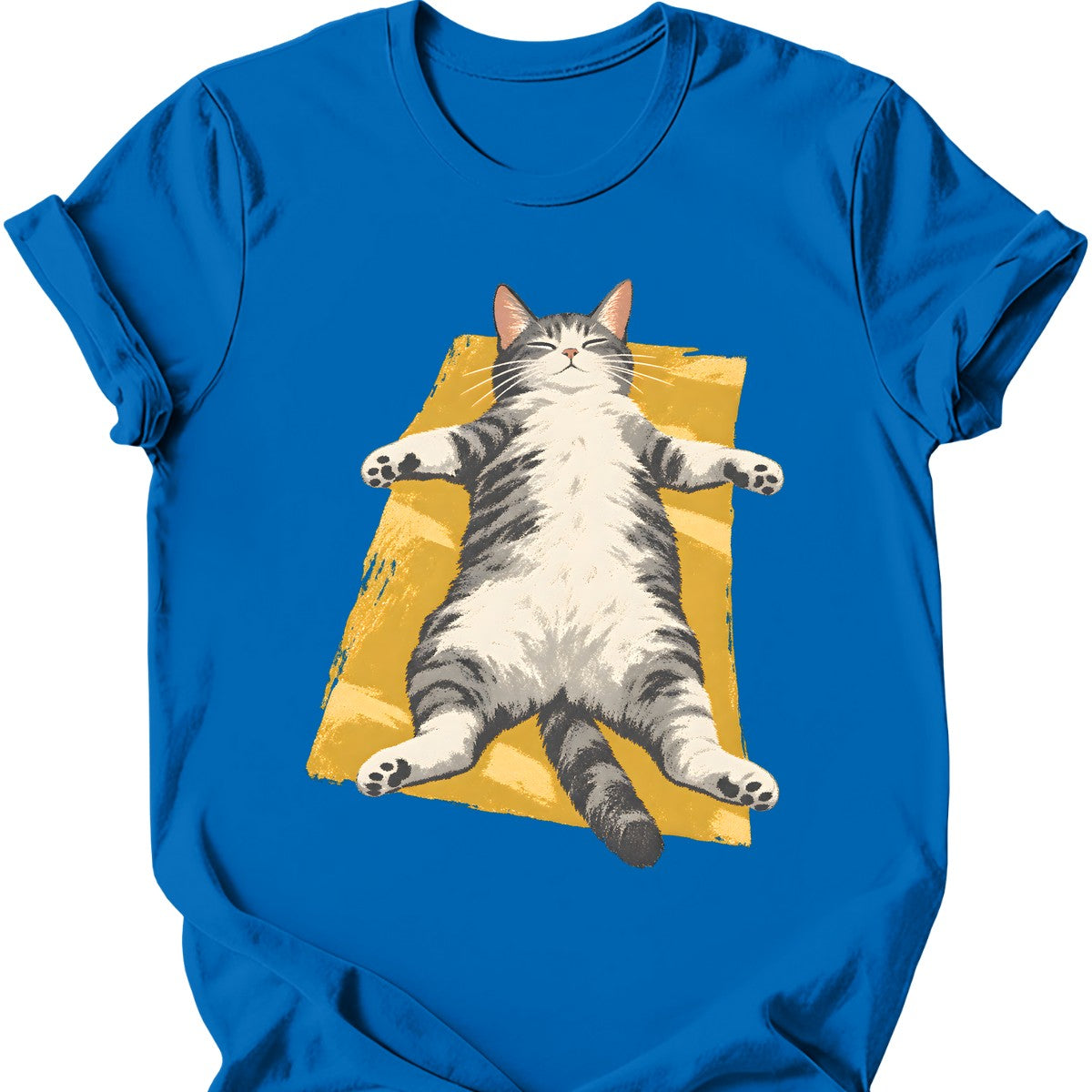 Sunbeam Cat T-Shirt — Royal