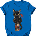 Ninja Cat T-Shirt — Royal