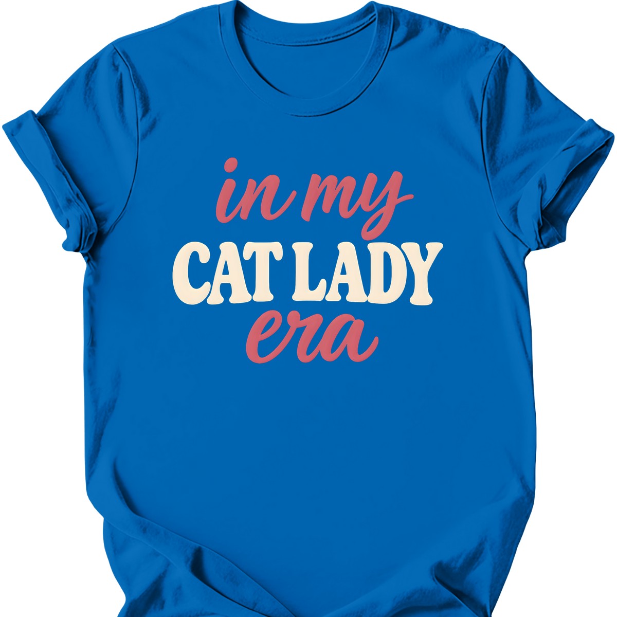 In My Cat Lady Era T-Shirt — Royal