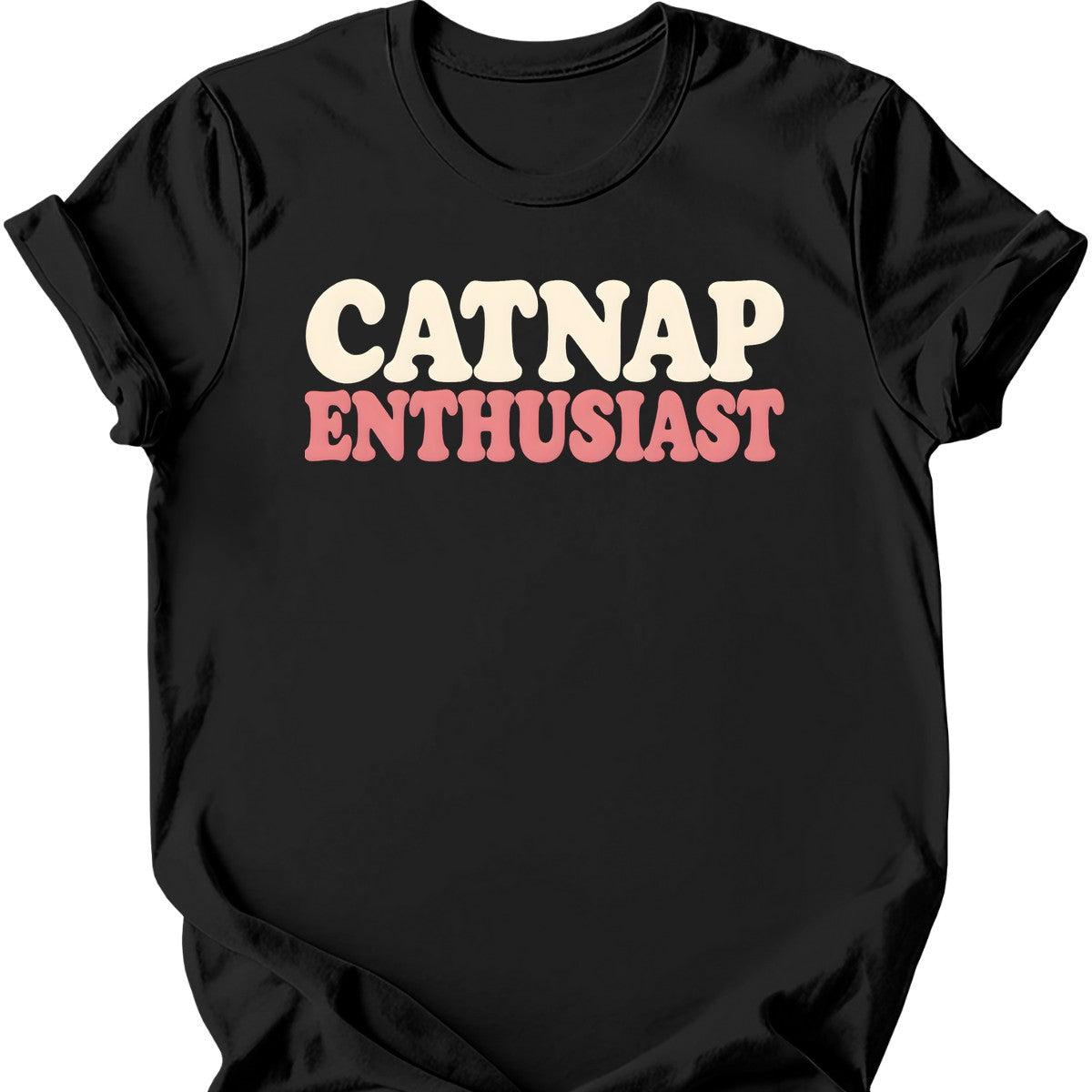 Catnap Enthusiast T-Shirt — Black