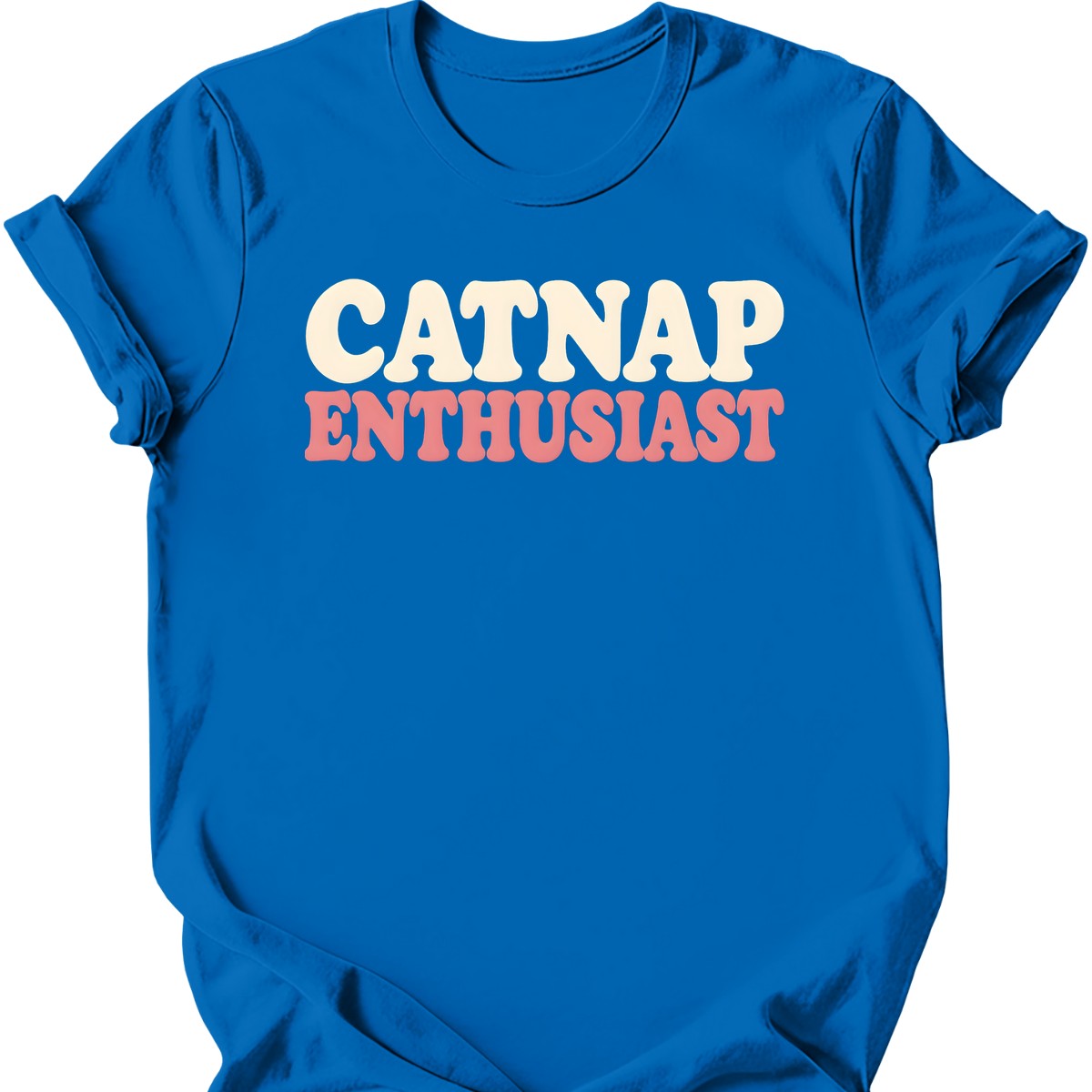 Catnap Enthusiast T-Shirt — Royal
