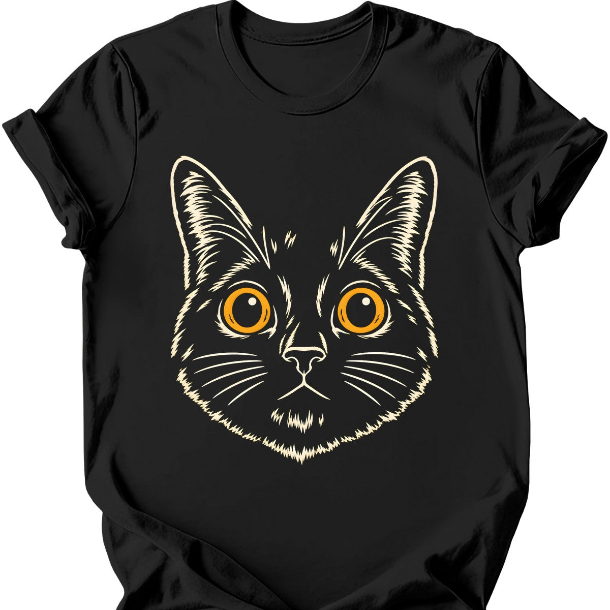 The Void Stares Back T-Shirt — Black
