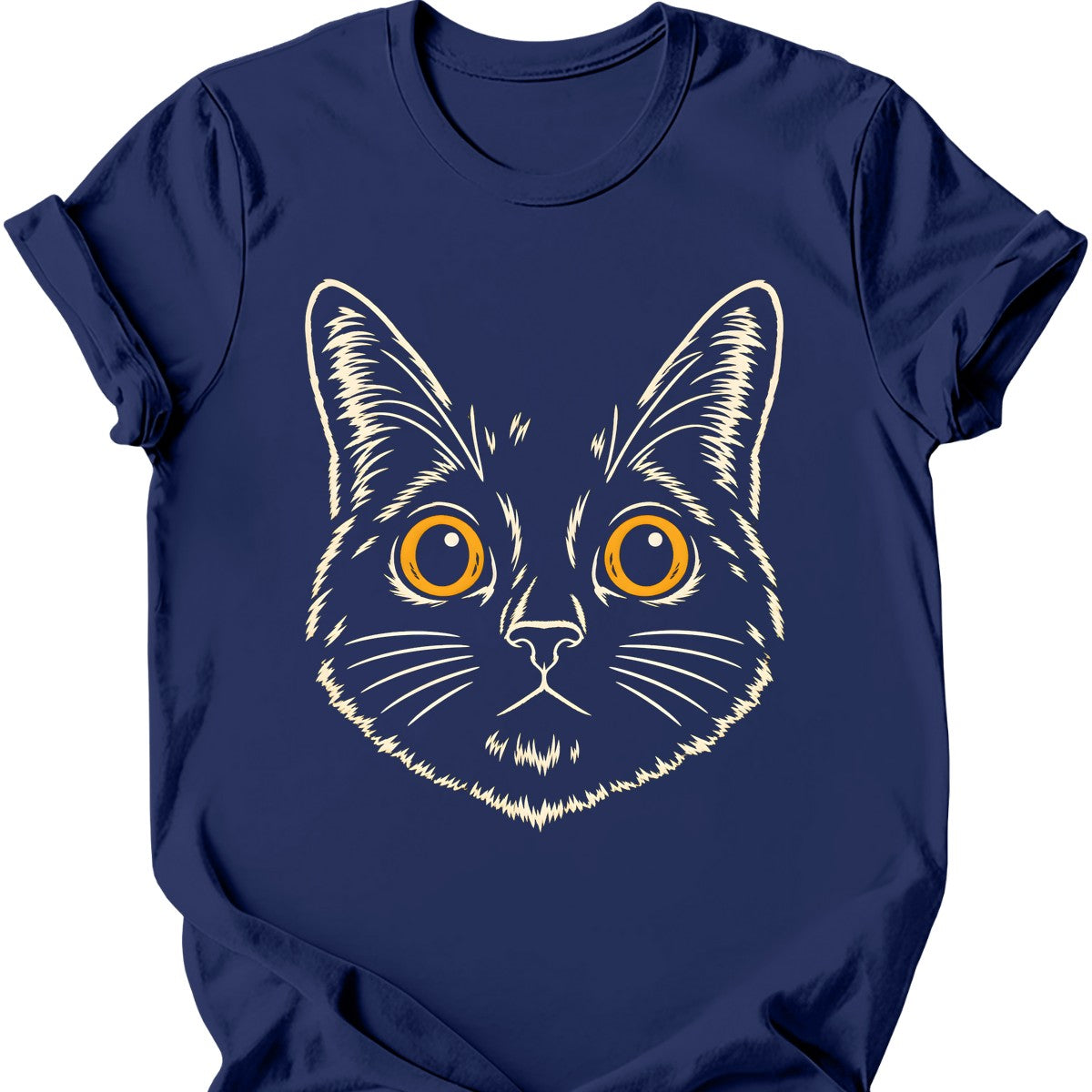 The Void Stares Back T-Shirt — Navy